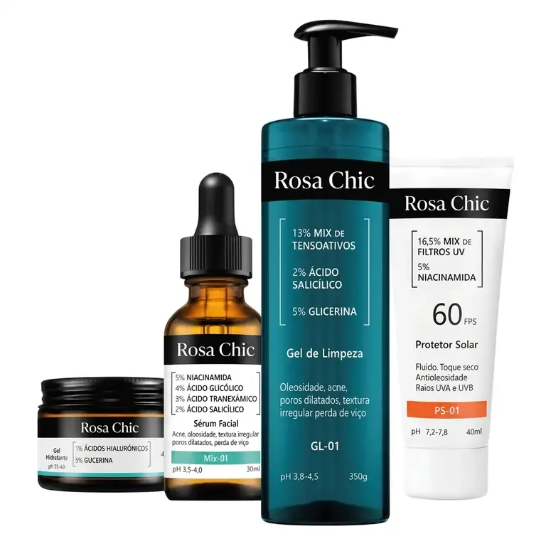 Kit Esencial ROSA CHIC con 4 productos